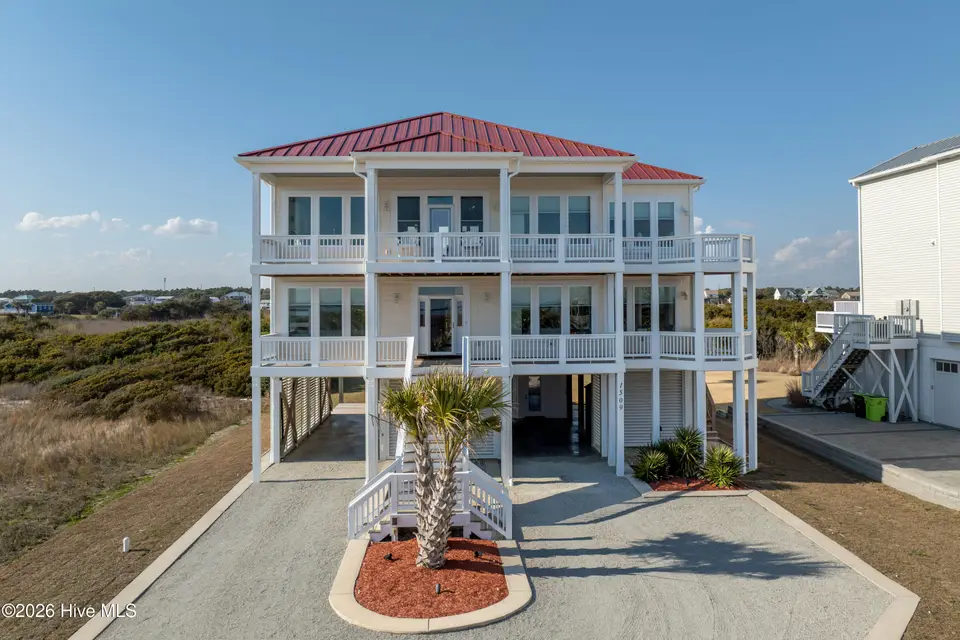 1509 New River Inlet Road, North Topsail Beach, NC 28460 – photo 1 of 72: 1509 NRIR - Aerials_Exterior - Edited_17