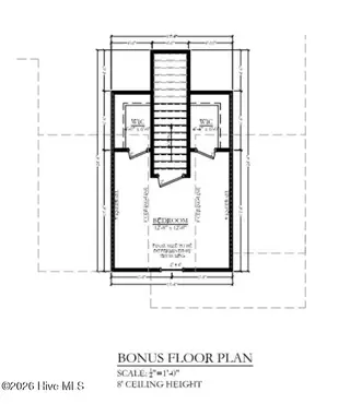 102 Maple Court, Havelock, NC 28532 – photo 4: Bonus Floor Plan