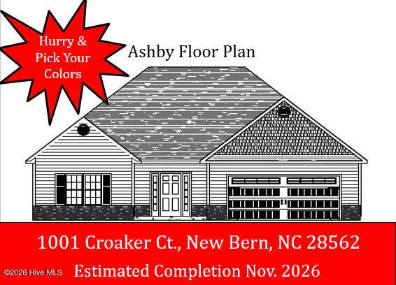 1001 Croaker Court, New Bern, NC 28562 – photo 1 of 11: MLS Photo