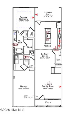 6751 Fellowship Drive, Leland, NC 28451 — 3-bedroom townhome in Grand Park, Leland, NC, photo 2 of 46: 22 1st floor
