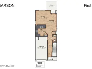 136 N Grassland Road Unit 7, Surf City, NC 28445 – photo 2: Pearson 1418 First Floor-001-007-1280x96