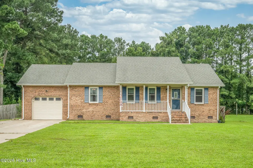 203 Troy Drive, Elizabeth City, NC 27909 — 3-bedroom home in Mount Hermon Village, Elizabeth City, NC, photo 1 of 18: 203 Troy Dr Front-1