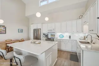 289 Salter Path Road 10, Pine Knoll Shores, NC 28512 – photo 24: Kitchen with Eat In Bar