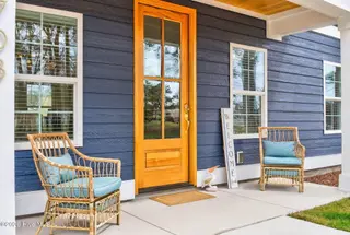 1708 Oakbrook Drive SW, Ocean Isle Beach, NC 28469 – photo 2: Mahogany Front Door