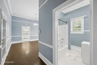 412 W Walnut Street, Tarboro, NC 27886 – photo 13: Guest Bathroom/Dining Room Entrance