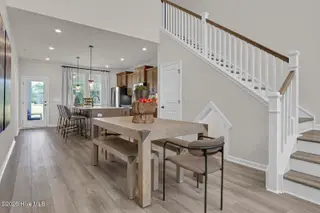 1218 Sunwater Terrace, Leland, NC 28451 — 4-bedroom townhome in Grand Park, Leland, NC, photo 8 of 49: Eat-In - Hyacinth BE - Grand Park