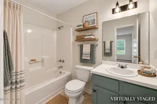 109 Jenny Lane, Havelock, NC 28532 — 2-bedroom townhome in Village Park, Havelock, NC, photo 19 of 33: VSJLBATH1