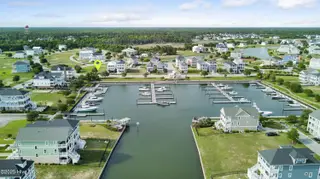 818 Cannonsgate Drive, Newport, NC 28570 – photo 15: AERIAL ICW MARINA VIEW