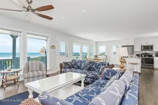 7901 Ocean Drive, Emerald Isle, NC 28594 – photo 5: Living room 1