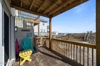 3802 Island Drive, North Topsail Beach, NC 28460 – photo 16: Main Floor Balcony View