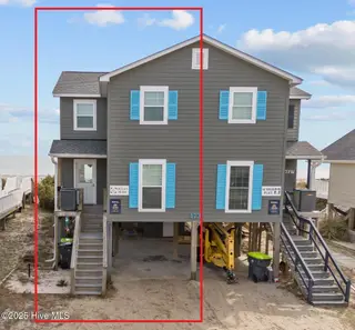 173 Ocean Boulevard W # A, Holden Beach, NC 28462 – photo 3: Front with red box