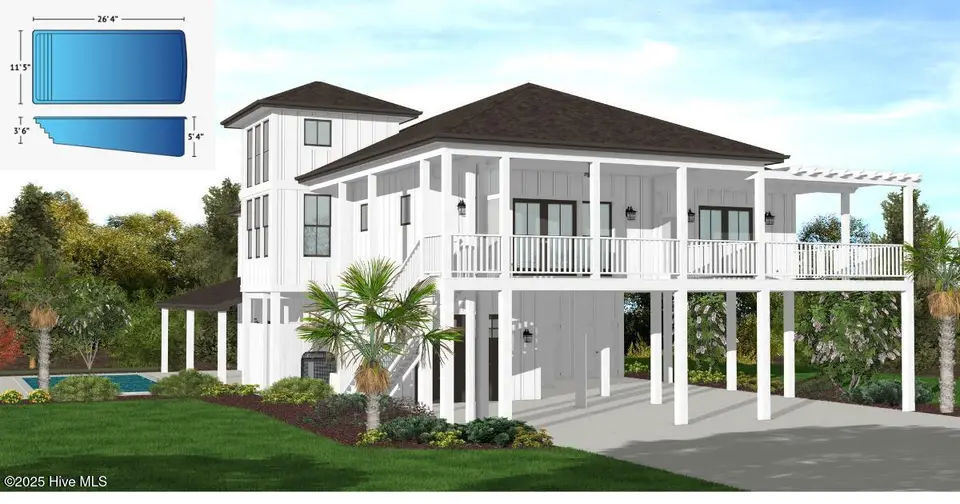 315 NE 56th Street, Oak Island, NC 28465 – photo 1 of 76: Luxury Home by SeaCoast Homes