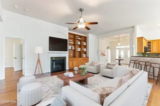 907 Corn Planters Circle, Carolina Shores, NC 28467 — 3-bedroom home in The Farm, Carolina Shores, NC, photo 15 of 77: Entrance, living room_final