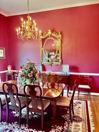 701 Discovery Bay, New Bern, NC 28562 — 3-bedroom home in Haywood Creek Landing, New Bern, NC, photo 9 of 26: Dining room