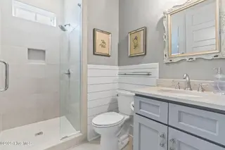9279 Devaun Pointe Circle, Calabash, NC 28467 – photo 22: Main level guest bath