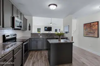 107 Peletier Shores Drive, Peletier, NC 28584 – photo 14: Kitchen with granite countertops