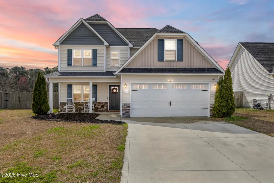 214 Breakwater Drive, Sneads Ferry, NC 28460 – photo 1 of 48: 1_virtual twilight