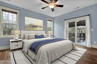 437 Belvedere Drive, Holly Ridge, NC 28445 – photo 13: Master Bedroom, Virtual Staging