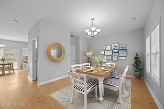 106 Bobwhite Circle, Cape Carteret, NC 28584 – photo 6: Virtually Staged Dining Room
