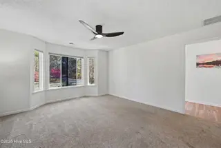 1281 Spring Lake Drive, Southport, NC 28461 — 3-bedroom home, Southport, NC, photo 17 of 46: Primary Bedroom – Bay Window