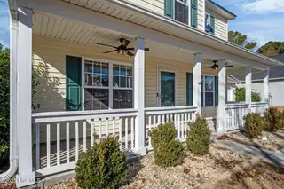 122 Tanbark Drive, Jacksonville, NC 28546 — 3-bedroom home in Aragona Village, Jacksonville, NC, photo 5 of 53: Front Porch