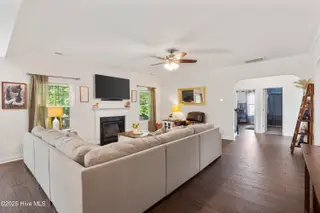 530 Avenue Of The Carolinas, Carthage, NC 28327 – photo 14: Living Room with Gas Fireplace