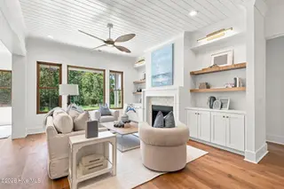 404 Summer Duck Drive, Beaufort, NC 28516 – photo 5: Staged Living Room