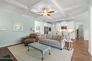 3244 Oceanic Bay Drive, Southport, NC 28461 – photo 13: Coffered Ceiling | Hardwood Floors