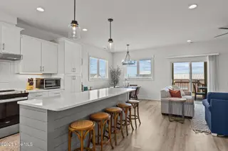 1903 Emerald Drive, Emerald Isle, NC 28594 – photo 12: Kitchen/Dining with Ocean View