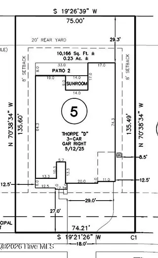 2019 Oakton Drive 5, Southport, NC 28461 – photo 20: Plot Plan