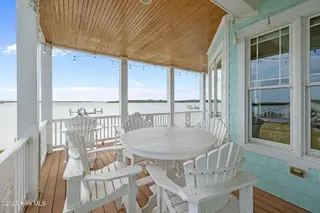 389 Live Oak Road, Newport, NC 28570 – photo 13: 11 Large deck off 2nd floor living a