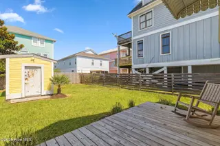 1616 Bonito Lane, Carolina Beach, NC 28428 – photo 24: Back deck/yard