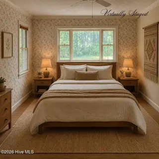 133 Perry Drive, Goldsboro, NC 27530 – photo 11: Virtually Staged Bedroom (Primary)
