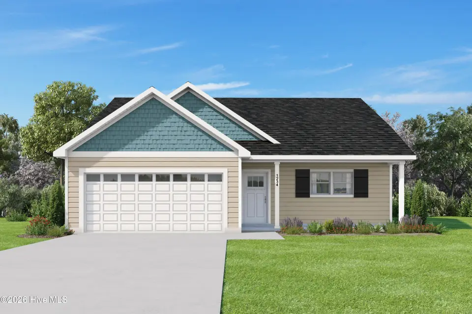 9301 Harrison Street, Castalia, NC 27816 – photo 1 of 14: Ford Rendering with Shutters
