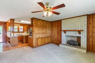170 William Pearce Road, Kinston, NC 28501 – photo 7: Den with Fireplace