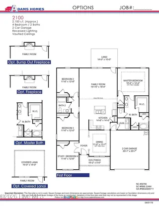 1029 Wood Creek Road NE, Leland, NC 28451 – photo 3: 2100 Options