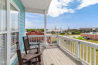 105 Beachwood Drive 1c Blue Water Condominiums, Atlantic Beach, NC 28512 – photo 12: Covered deck overlooking pool