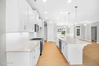 203 Windswept Lane, Beaufort, NC 28516 – photo 7: Open Concept Kitchen/Living/Dining