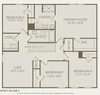 242 Ocean Pointe Boulevard SE 46, Bolivia, NC 28422 – photo 3: ROSELLA- Fl Plan 2nd Floor