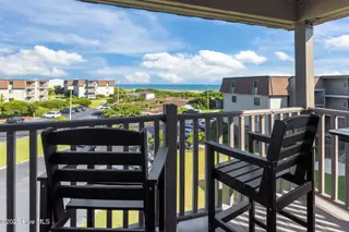 2008 E Fort Macon Road E H-13, Atlantic Beach, NC 28512 – photo 3: Back Porch Ocean Views