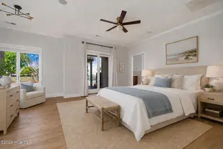 104 Core Drive W & Boat Slip #16, Morehead City, NC 28557 – photo 21: Master Bedroom - Virtually Staged
