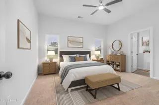 1173 Nick Coley Road, Whitakers, NC 27891 – photo 15: 1173 Nick Coley Rd Staged Primary Bedroo