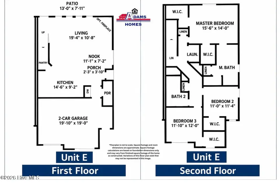 2022 Tharrington Way, Rocky Mount, NC 27803 – photo 1 of 27: Floorplan is not to scale. Square footag