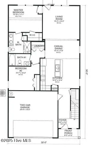 4582 Terrace Road SW Homesite 127, Shallotte, NC 28470 – photo 2: Rivestone Floorplan
