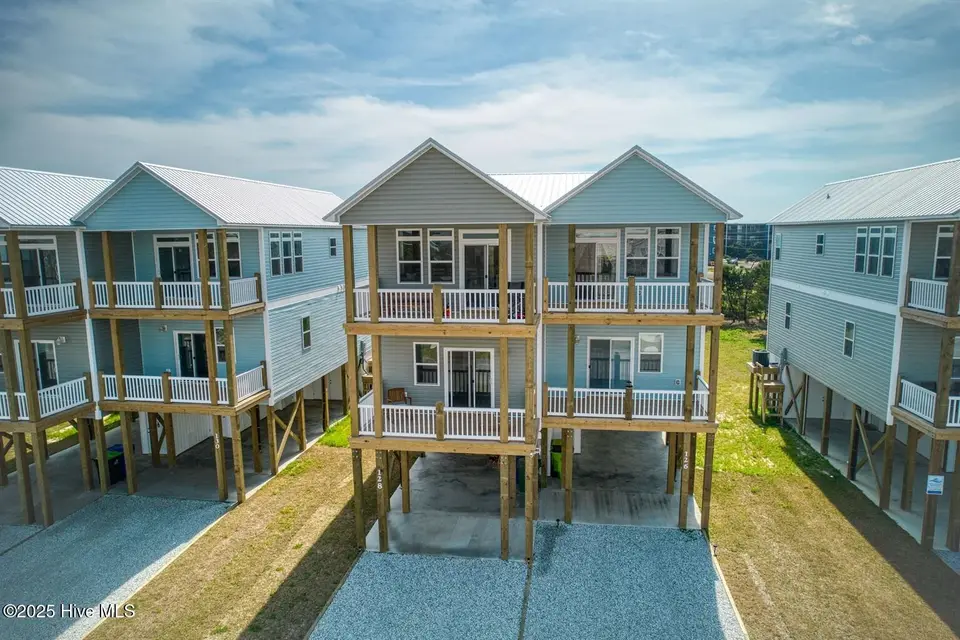 128 Sea Gull Lane, North Topsail Beach, NC 28460 – photo 1 of 41: 128 exterior 1