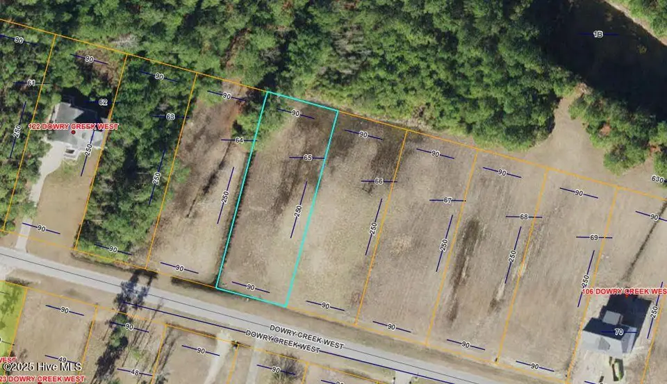 65 W Dowry Creek, Belhaven, NC 27810 – photo 1 of 1: 001 Main View Lot 65 Dowry Creek Aerial