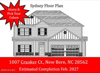 1007 Croaker Court, New Bern, NC 28562 – photo 1: MLS photo 8-28-26