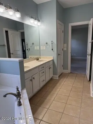 515 Davidson Drive, Newport, NC 28570 – photo 9: 515 Davidson primary bath view 2