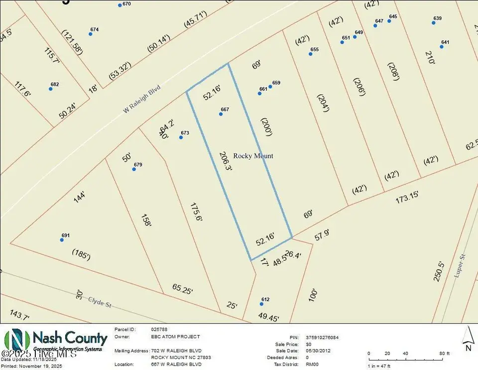 667 W Raleigh Boulevard, Rocky Mount, NC 27803 – photo 1 of 1: 667 Raleigh BLVD