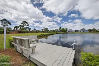 1230 Nightingale Court, Leland, NC 28451 – photo 3: Private Dock on Pond